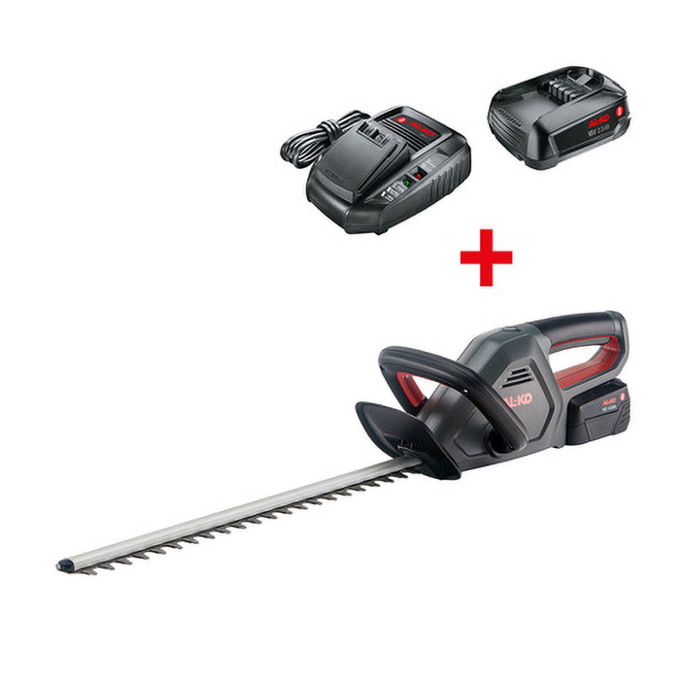 AL-KO Akku-Heckenschere 113939 mit Akku und Ladegerät
