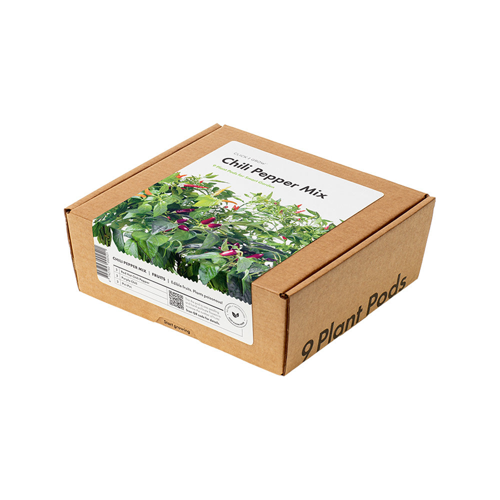 Click & grow Pflanzkapsel Chili-Pfeffer-Mix 9er Packung