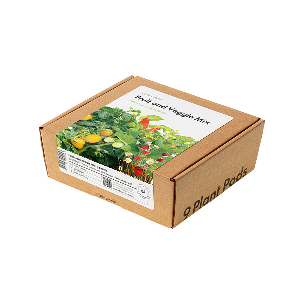 Click & grow Pflanzkapsel Obst- und Gemüsemischung 9er Packung
