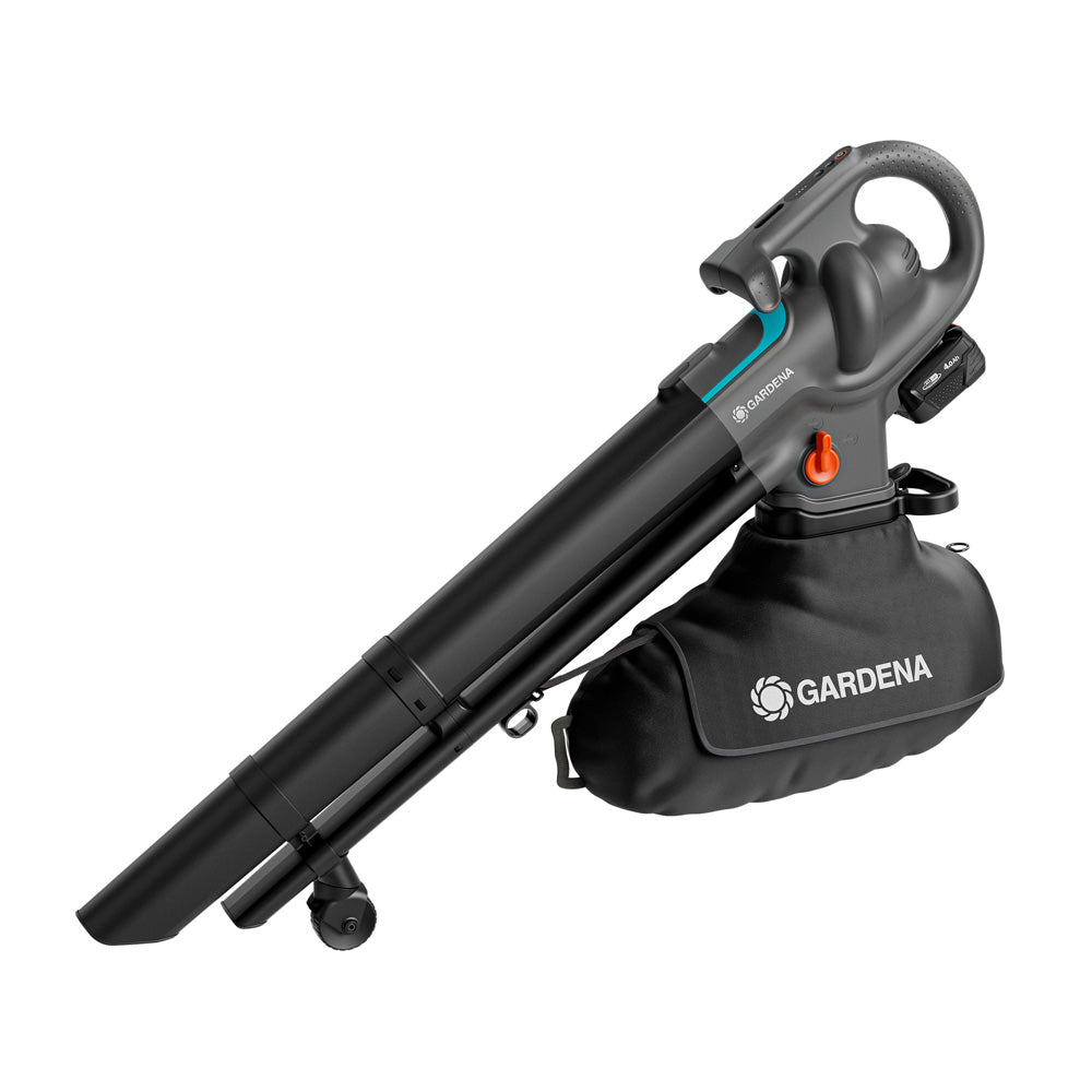 Gardena Akku-Laubsauger_-Bläser PowerJetCollect 18V P4A Ready-To-Use Set Seitlich