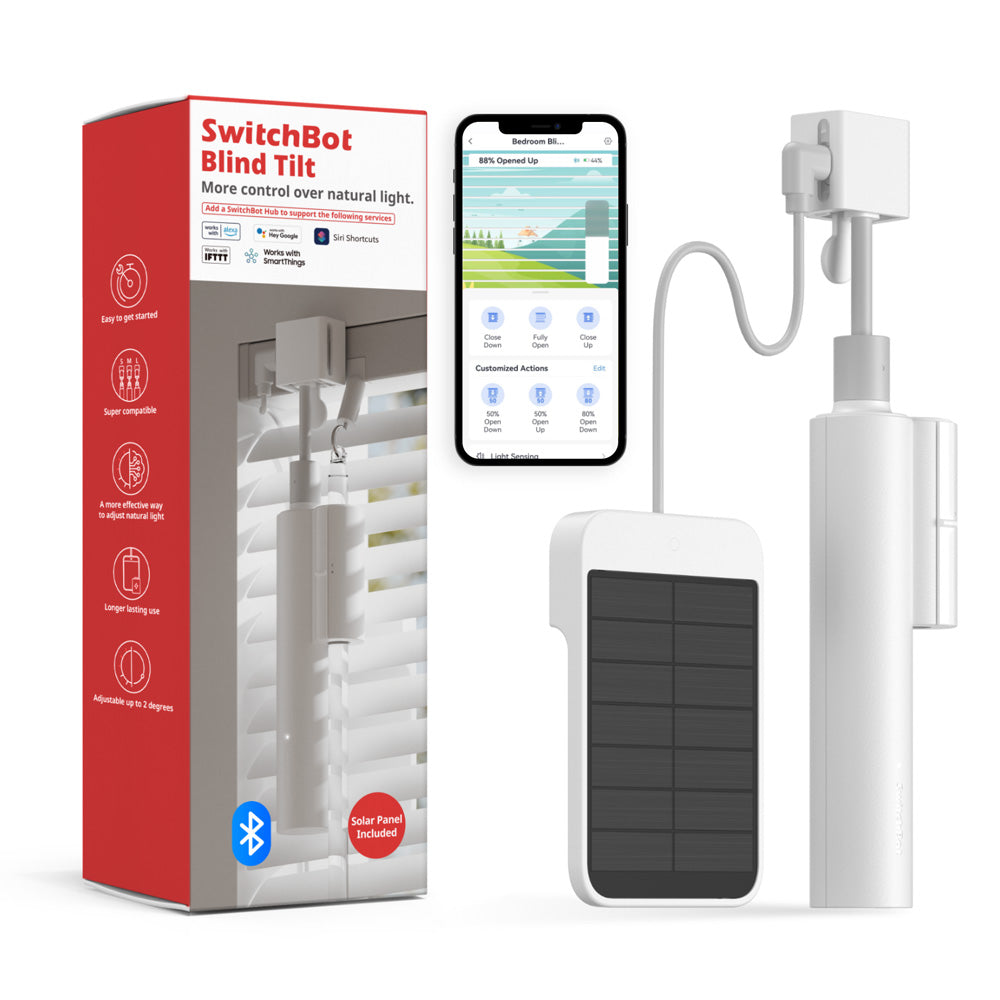 SwitchBot Blind Tilt motorisierter Jalousieöffner Paketinhalt
