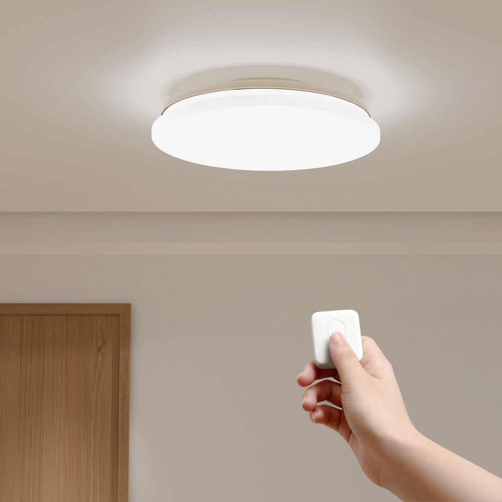 SwitchBot Remote Fernbedienung mit einer Taste Szene Deckenlampe