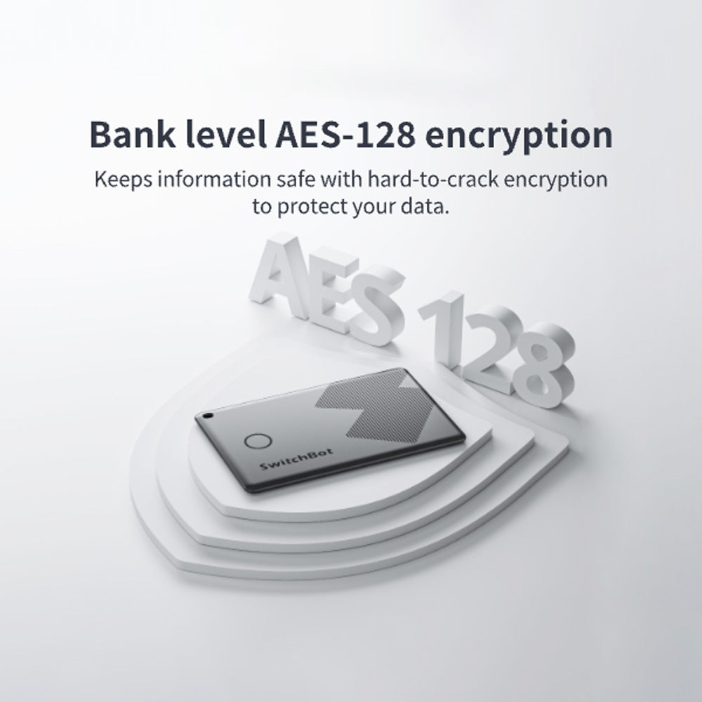 SwitchBot Smart Airtag Geldbörsen-Tracker-Karte AES-128