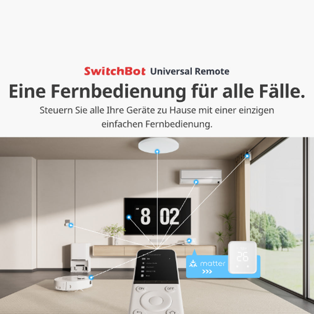 SwitchBot Universal Remote All-in-One smarte Fernbedienung All-in-one